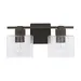 Capital Lighting Cube Seeded Glass Vanity Light - 139124OR-498