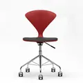 Cherner Chair Company Cherner Task Chair with Seat Pad - SWC04-VZ-BLCK-S