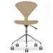 Cherner Chair Company Cherner Seat and Back Upholstered Task Chair - SWC02-DIVINA-334-B