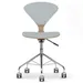 Cherner Chair Company Cherner Seat and Back Upholstered Task Chair - SWC30-DIVINA-171-B