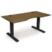 Copeland Furniture Invigo Ergonomic Sit-Stand Desk - 2672-RRC-EE-04-B-G-N-P-N-N-N
