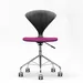 Cherner Chair Company Cherner Task Chair with Seat Pad - SWC13-DIVINA-662-S