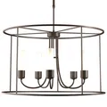 Hubbardton Forge Portico Drum Outdoor Pendant Light - 362010-1020