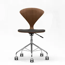 Cherner Chair Company Cherner Task Chair with Seat Pad - SWC05-VZ-BLCK-S