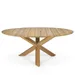 Ethnicraft Teak Circle Outdoor Dining Table - 10280