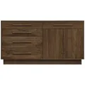 Copeland Furniture Moduluxe Five-Drawer, Two-Door Dresser, 35-Inch High - 4-MOD-71-43