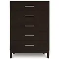 Copeland Furniture Mansfield 5 Drawer Dresser - Wide - 2-MAN-52-53