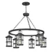 Hinkley Lakehouse Outdoor Chandelier - 2689BK-LV