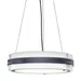 UltraLights Invicta 16355 30-Inch LED Drum Pendant Light - 16355-30-DI-WS-04