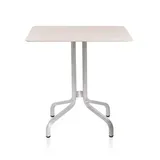 Emeco 1 Inch Cafe Table Square, Wood Top - 1INCHCTSQ30ASH