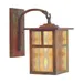 Arroyo Craftsman Mission Arched Arm Outdoor Wall Sconce - MB-15TGW-RC