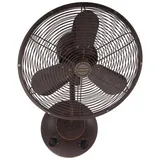 Craftmade Fans Bellows I Outdoor Wall Fan - Body Finish: Aged Bronze - Blade Color: Aged Bronze - BW116AG3