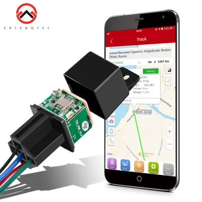 Traqueur GPS avec alarme de voiture coupure du moteur à carburant 9-90V DC traqueur de véhicule