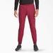 Dickies Men's Dynamix Jogger Scrub Pants - Wine Size 3Xl (L10675)