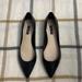 Nine West Shoes | Leather Black Flats | Color: Black | Size: 8.5