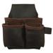 Graintex 3-Pocket Oil Tanned Leather Nail & Tool Pouch w/ Pry Bar Holder Leather | 13 H x 9 W x 8 D in | Wayfair OS2091