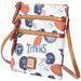 Women's Dooney & Bourke Tennessee Titans Triple-Zip Crossbody Bag