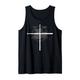 Herren Drummer Drumsticks Kreuz Christliche Band Schlagzeuger Tank Top