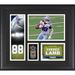 CeeDee Lamb Dallas Cowboys Framed 15" x 17" Player Collage with a Piece of Game-Used Football
