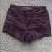 American Eagle Outfitters Shorts | Burgundy American Eagle Cutoffs | Color: Purple/Red | Size: 4