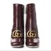 Gucci Shoes | Gucci Malaga Double G Boots Vintage Bordeaux | Color: Blue/Gold/Red | Size: 8