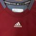 Adidas Shirts | Bnwt Adidas Dugout Fleece Top Burgundy&Gray Men Sm | Color: Gray | Size: S