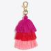 J. Crew Accessories | J. Crew Tassel Keychain | Color: Gold/Pink | Size: Os