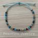 Brandy Melville Jewelry | Icicle // Beaded Bracelet | Color: Black/Blue | Size: Os