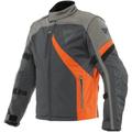 Dainese Ranch Tex Veste textile moto, noir-gris-orange, taille 60