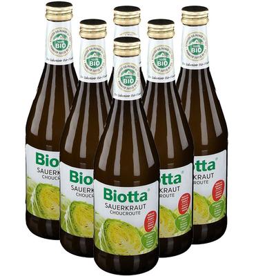 Biotta Bio Sauerkraut, Saft 6x500 ml Image