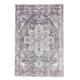 Tapis d'orient vintage tissé plat gris 075x140 cm