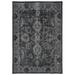 White 24 x 0.12 in Indoor Area Rug - Kaleen Restoration Oriental Hand-Knotted Wool Black Area Rug Wool | 24 W x 0.12 D in | Wayfair RES02-02-23