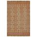 Orange 48 x 0.13 in Area Rug - Kaleen Relic Rectangle Oriental Hand Knotted Wool Area Rug in Wool | 48 W x 0.13 D in | Wayfair RLC04-89-46