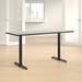 Symple Stuff Cain Steel T-Base Training Seminar Table Steel in Gray | 29 H x 42 W x 24 D in | Wayfair SYPL3516 42517947