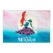 Licensed Disney Little Mermaid Ariel Youth Digital Printed Area Rug - 4'6"x6'6"