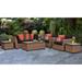 Laguna 7 Piece Outdoor Wicker Patio Furniture Set 07d