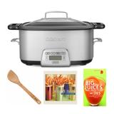 Cuisinart Cook Central Multi-Cooker (7Qt) with Cookbooks Bundle