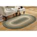 Better Trends Woodbridge Braid Reversible Indoor Area Utility Rug, 100% Wool