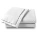 Eider & Ivory™ 100% 300TC Ultra-Soft & Silky Wrinkle-Resistant Sheet Set 100% Cotton/Sateen in White | Twin | Wayfair