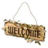 21" "Welcome" Door Sign by National Tree Company - 21 in