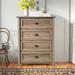 Willams 4 Drawer 32.25" W Chest Wood in Brown Laurel Foundry Modern Farmhouse® | 41.5 H x 32.25 W x 18.375 D in | Wayfair