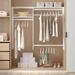 Dotted Line™ Grid 36" W - 60" W Closet System Starter Kit Manufactured Wood in White | 48 H x 14 D in | Wayfair 5CB963A940864FCF8291849CD4EC0638