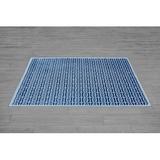 Blue 94 x 31 x 0.5 in Area Rug - Dakota Fields Ohlone Geometric Area Rug Polypropylene/Jute & Sisal | 94 H x 31 W x 0.5 D in | Wayfair