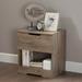 South Shore Holland 1 Drawer Nightstand Wood in Brown | 19.75 H x 22.25 W x 17 D in | Wayfair 9075062
