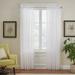 Dakota Fields Brackett 100% Cotton Solid Semi-Sheer Rod Pocket Single Curtain Panel 100% Cotton in White | 84 H in | Wayfair