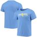 Men's Homefield Heathered Light Blue Marquette Golden Eagles Vintage Basketball T-Shirt