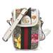 Gucci Bags | Gucci Ophidia Flora Gg Crossbody Shoulder Bag Whit | Color: Red/White | Size: 6.25" X 3.5" X 1.75"