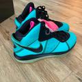 Nike Shoes | Lebron 8 South Beach - Nib | Color: Blue/Pink | Size: 10