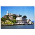 USA America Alcatraz Island San Francisco Jigsaw Puzzle for Adults 1000 Piece Wooden Travel Gift Souvenir