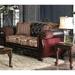 Rend Traditional Faux Leather Tufted Loveseat by Furniture of America